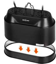 Load image into Gallery viewer, REPTIZOO Double Dome Lamp Fixture 2-in1 DRL04