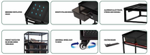 Load image into Gallery viewer, REPTIZOO Aluminum Stackable Breeding Rack (Included Heat Mats for 6 layers)