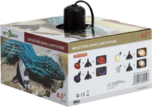 Load image into Gallery viewer, REPTIZOO Reflecting Dome Lamp Fixture