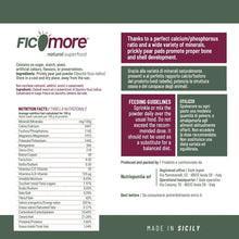 Load image into Gallery viewer, Ficomore DRIED SICILIAN prickly pear pad powder