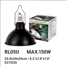 Load image into Gallery viewer, REPTIZOO Reflecting Deep Dome Lamp Fixture