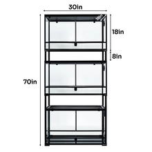 Load image into Gallery viewer, REPTIZOO Knock-Down Glass & Stackable Reptile Terrariums