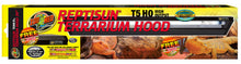 Load image into Gallery viewer, Zoo Med Reptisun T5-HO Terrarium Hood Reptile Lighting with tubes
