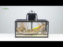 Load and play video in Gallery viewer, REPTIZOO Double Dome Lamp Fixture 2-in1 DRL04