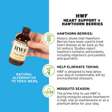 Load image into Gallery viewer, Amber Naturalz HWF Clean Heart: For dogs - Prevention & Treatment, 4 Ounce