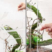 Load image into Gallery viewer, REPTIZOO Two-Way Acrylic Reptile & Insect Enclosure