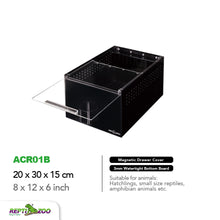 Load image into Gallery viewer, REPTIZOO Acrylic Breeding Enclosure ACR Series (Black)