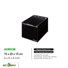 Load image into Gallery viewer, REPTIZOO Acrylic Breeding Enclosure ACR Series (Black)