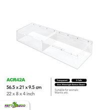 Load image into Gallery viewer, REPTIZOO Compart Acrylic Show Case