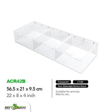 Load image into Gallery viewer, REPTIZOO Compart Acrylic Show Case