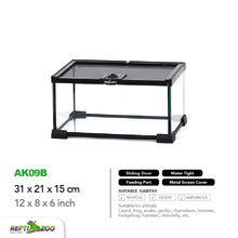 Load image into Gallery viewer, REPTIZOO Mini Glass Reptile Habitat AK Series