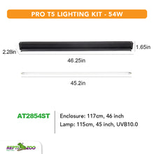 Load image into Gallery viewer, REPTIZOO PRO T5 10.0 UVB LIGHTING KIT