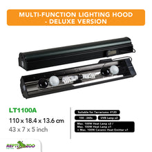 Load image into Gallery viewer, REPTIZOO Multi-Functional Lighting Hood LT Series