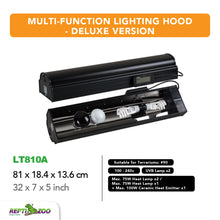 Load image into Gallery viewer, REPTIZOO Multi-Functional Lighting Hood LT Series