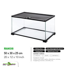 Load image into Gallery viewer, REPTIZOO Knock-Down Mini Glass Reptile Habitat
