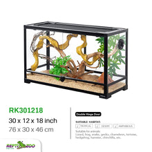 Load image into Gallery viewer, REPTIZOO Knock-Down Glass Terrarium RK Series
