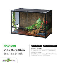 Load image into Gallery viewer, REPTIZOO Knock-Down Glass Terrarium RK Series