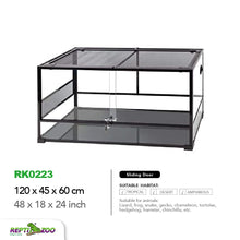 Load image into Gallery viewer, REPTIZOO Knock-Down Glass Terrarium RK Series