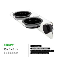 Load image into Gallery viewer, REPTIZOO Magnetic Gecko Ledge Feeder