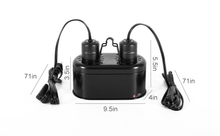 Load image into Gallery viewer, REPTIZOO Nano Combo Dome Lamp Fixture #DRL03