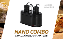 Load image into Gallery viewer, REPTIZOO Nano Combo Dome Lamp Fixture #DRL03