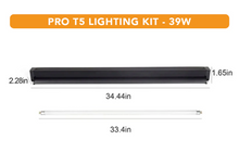 Load image into Gallery viewer, REPTIZOO PRO T5 5.0 UVB LIGHTING KIT
