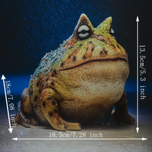 Load image into Gallery viewer, Pacman Frog Resin Sculpture
