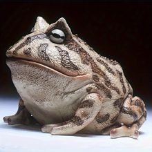 Load image into Gallery viewer, Pacman Frog Resin Sculpture
