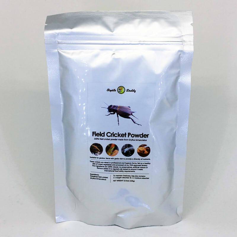 REPTILE DADDY Black Cricket Powder 100g