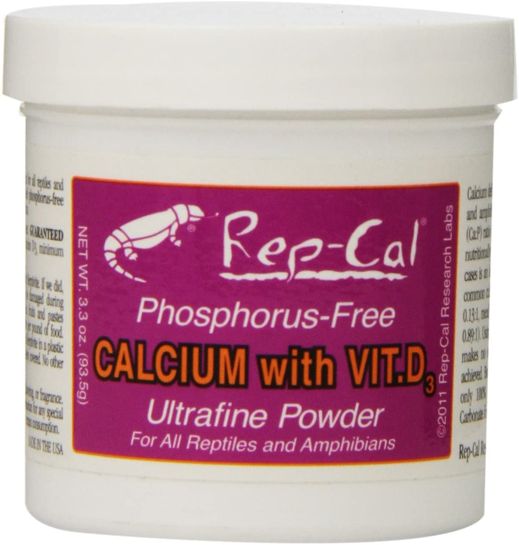 Rep-Cal Calcium with D3 - Ultrafine powder