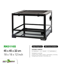Load image into Gallery viewer, REPTIZOO Knock-Down Glass Terrarium RK Series
