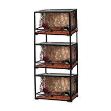 Load image into Gallery viewer, REPTIZOO Knock-Down Glass &amp; Stackable Reptile Terrariums

