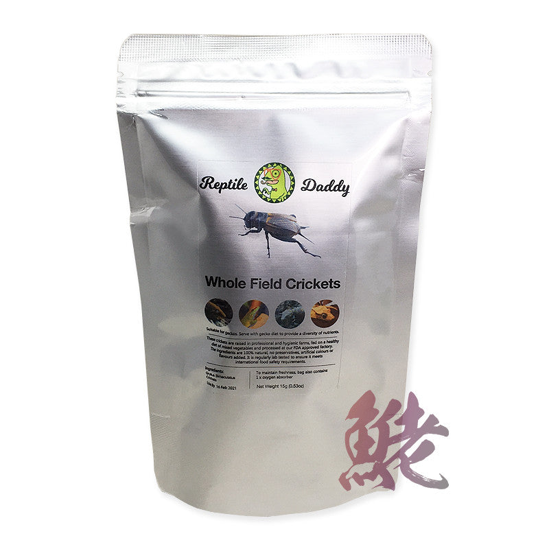 REPTILE DADDY Whole Field Crickets 15g