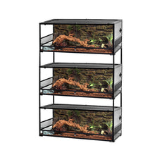 Load image into Gallery viewer, REPTIZOO Knock-Down Glass &amp; Stackable Reptile Terrariums
